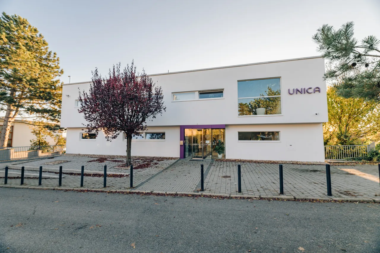 Klinikgebäude von Unica in Brünn